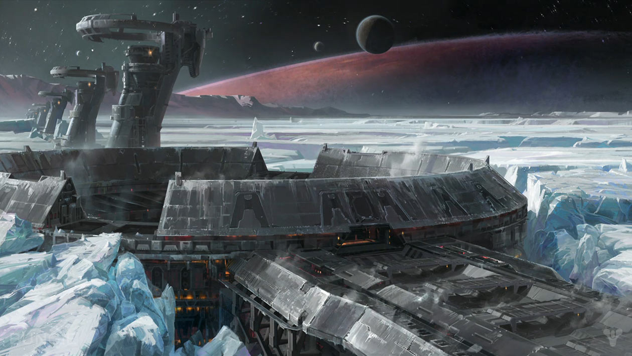 Europa Base Art from Destiny