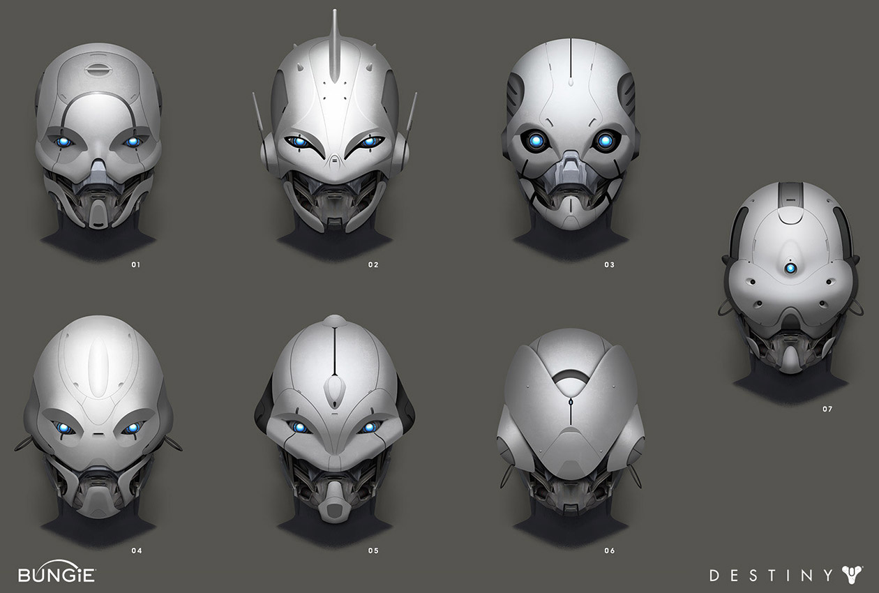 Mask Designs Art from Destiny