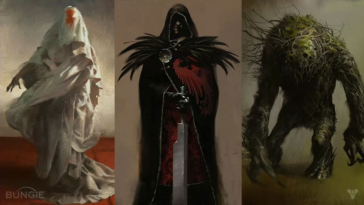 NPC Concept Art from Destiny