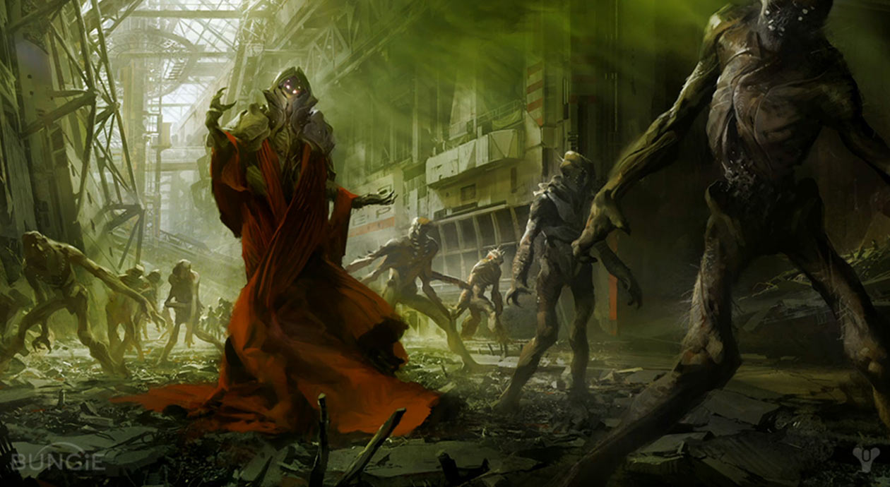 The Hive Art from Destiny