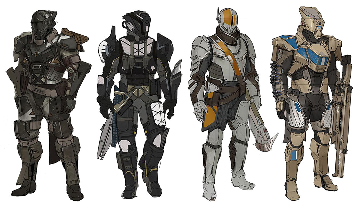 Titan Armor Art from Destiny