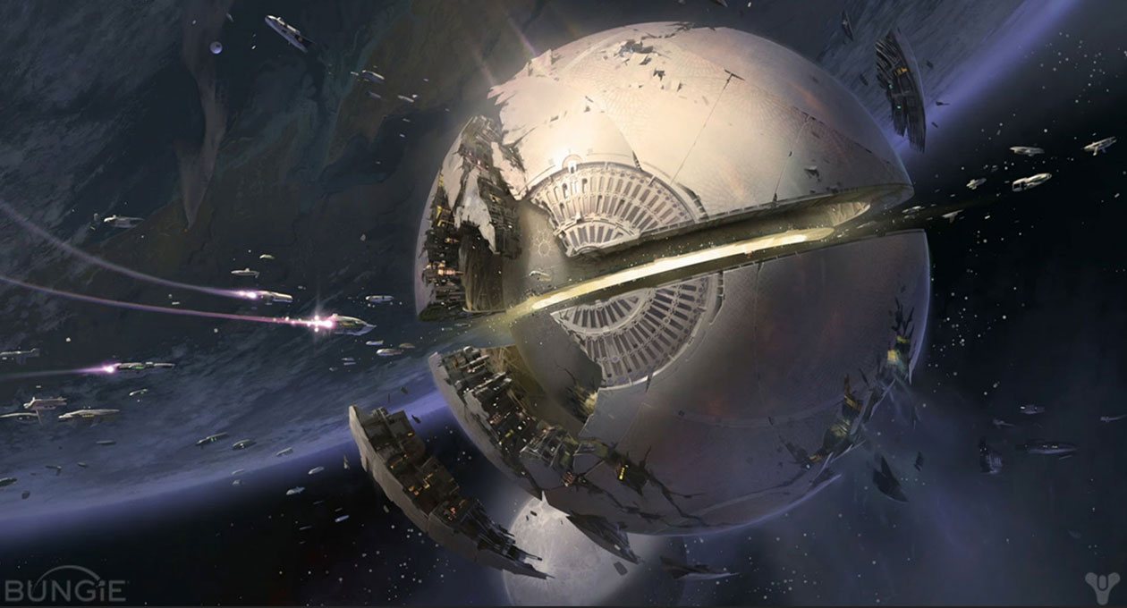 Traveler in Space Art from Destiny
