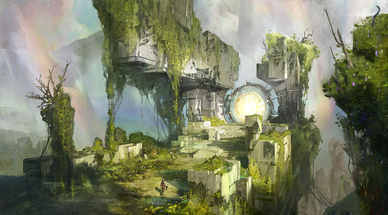 Venus Warp Gate Art from Destiny