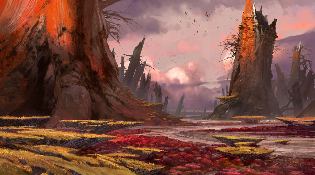 Waking Mars Art from Destiny