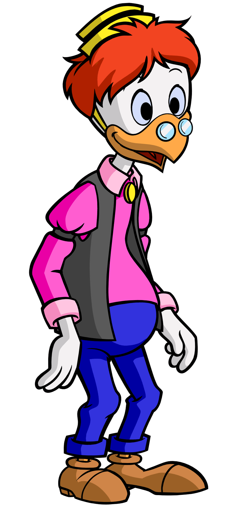 Gyro Gearloose Art from DuckTales Remastered