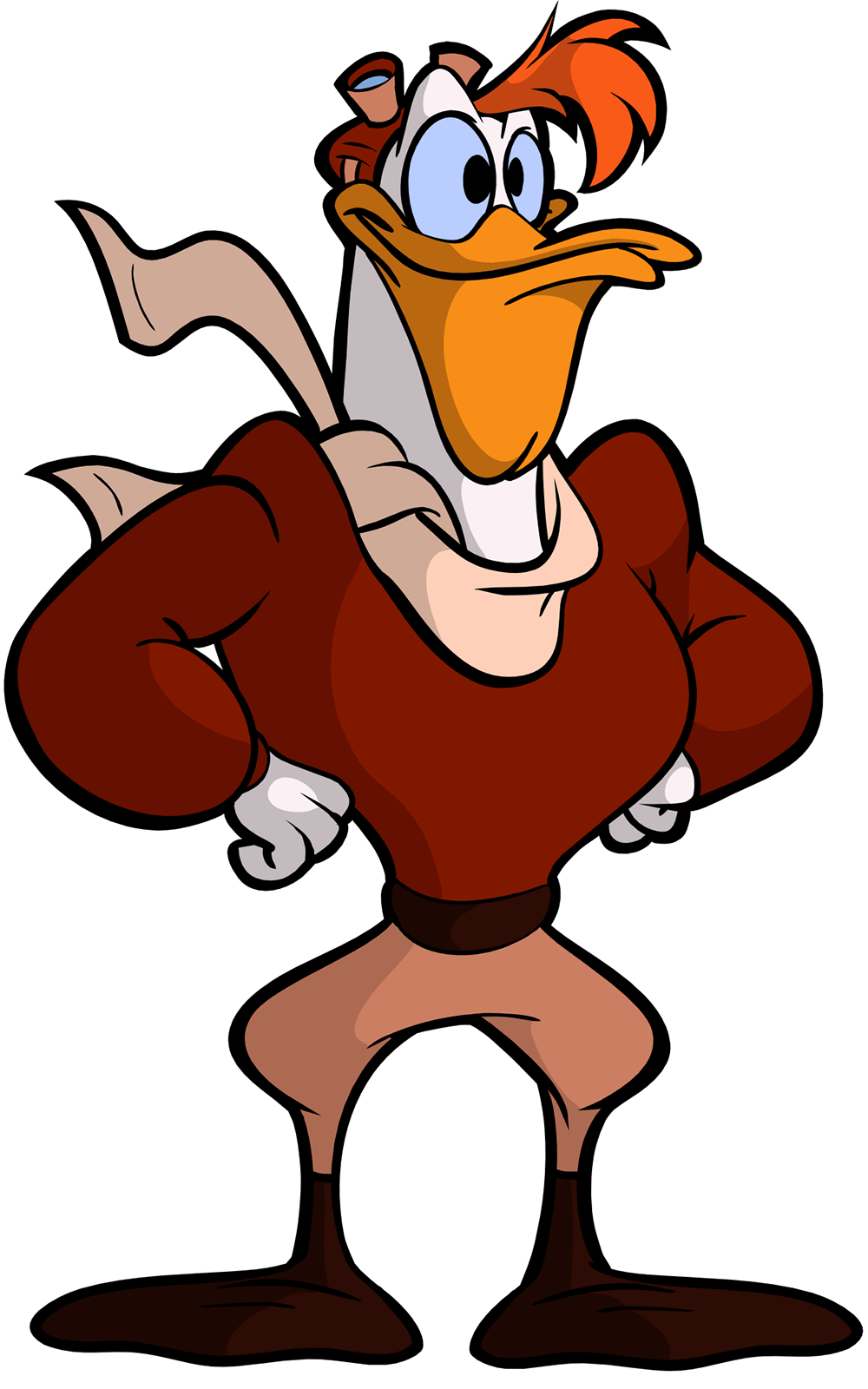 Launchpad McQuack Art from DuckTales Remastered