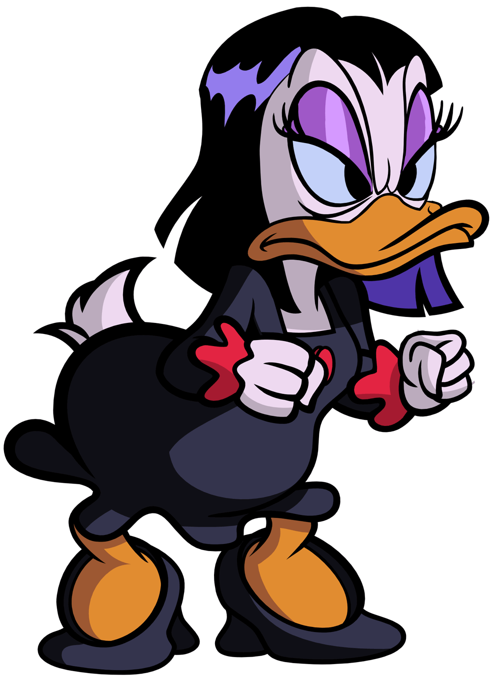 Magica, Angry Art from DuckTales Remastered