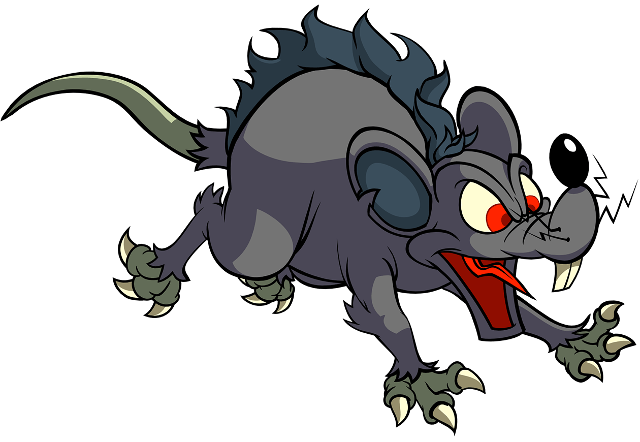 Moon Rat Art from DuckTales Remastered