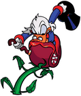 Scrooge Fighting Plant