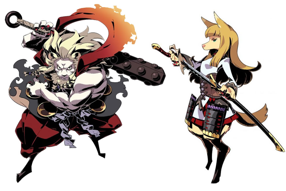 Bushi Art from Etrian Odyssey IV: Legends of the Titan
