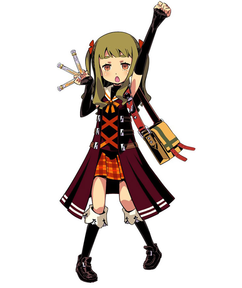 Medic Female Art from Etrian Odyssey IV: Legends of the Titan