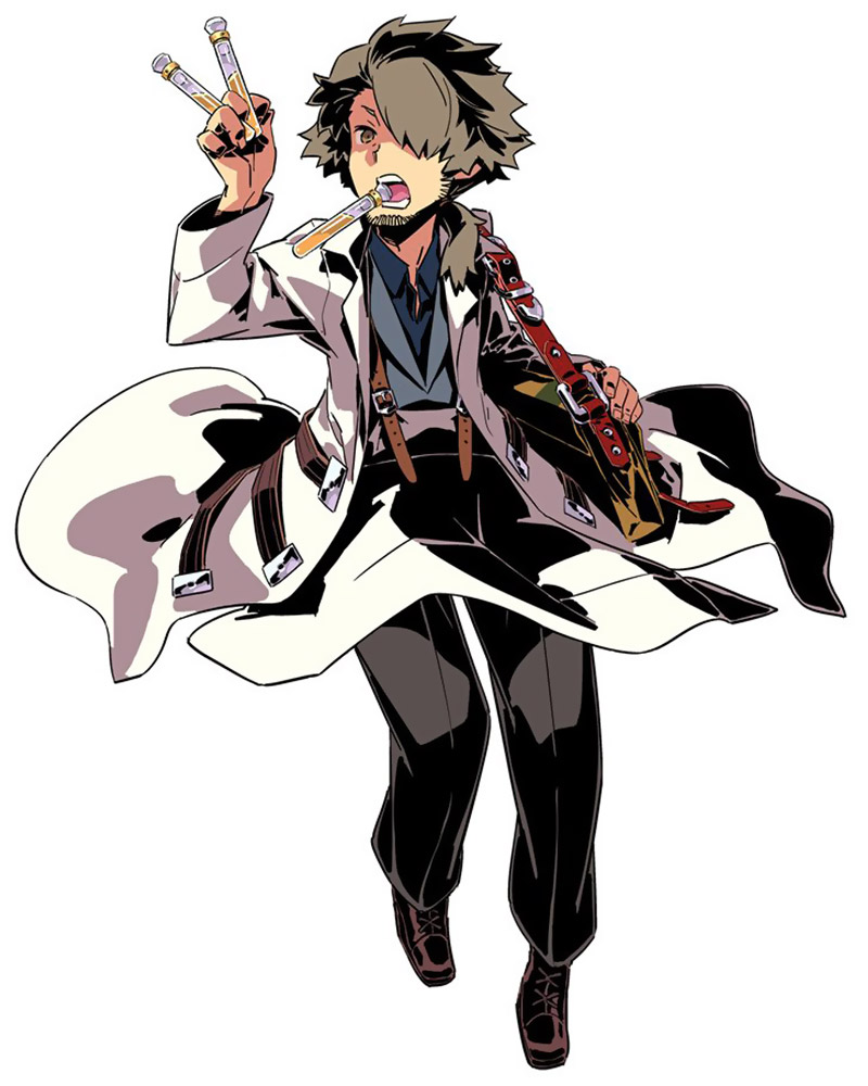 Medic Male Art from Etrian Odyssey IV: Legends of the Titan