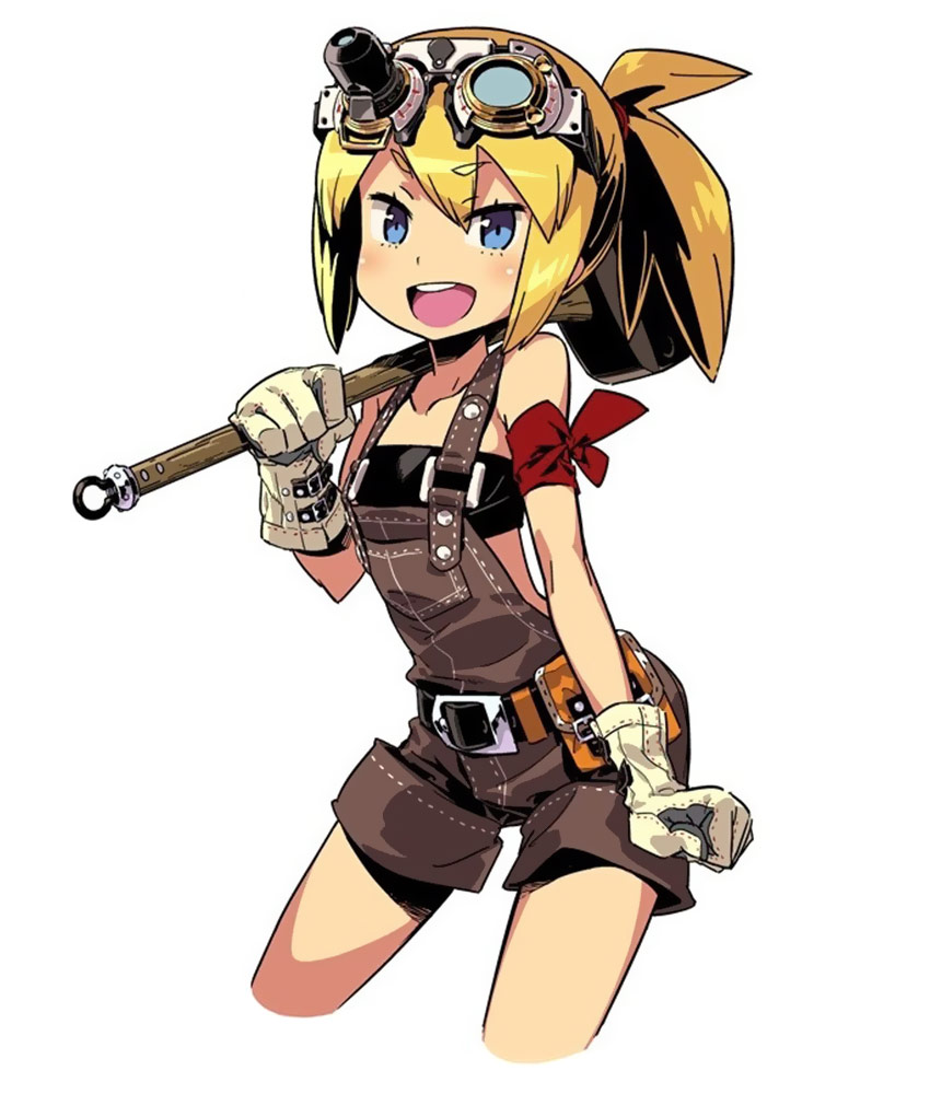 Female NPC Art from Etrian Odyssey IV: Legends of the Titan