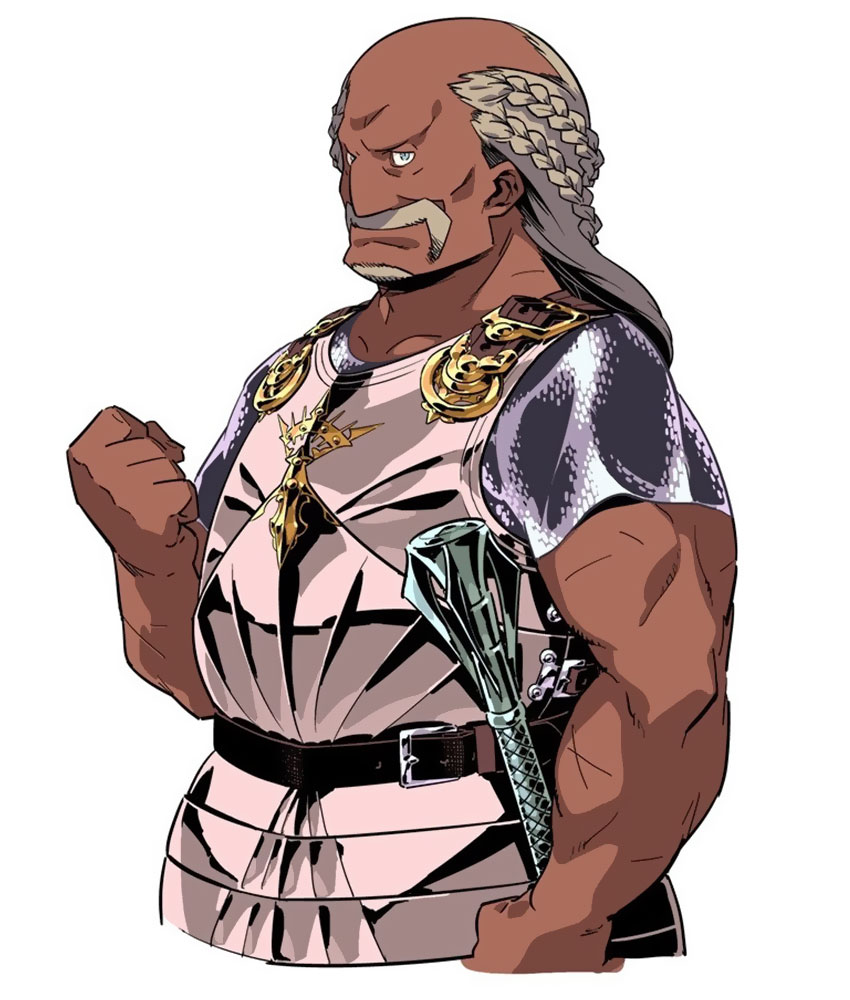 Male NPC Art from Etrian Odyssey IV: Legends of the Titan