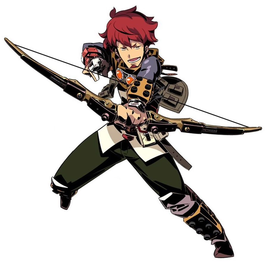 Sniper Male Art from Etrian Odyssey IV: Legends of the Titan