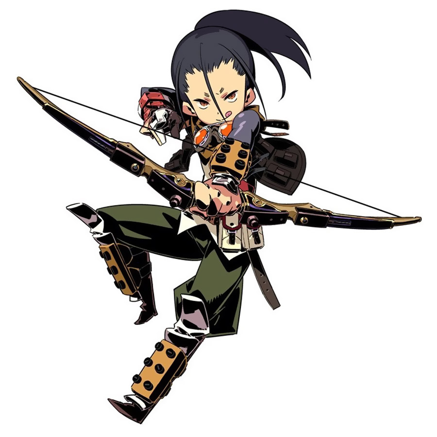 Sniper Male Art from Etrian Odyssey IV: Legends of the Titan