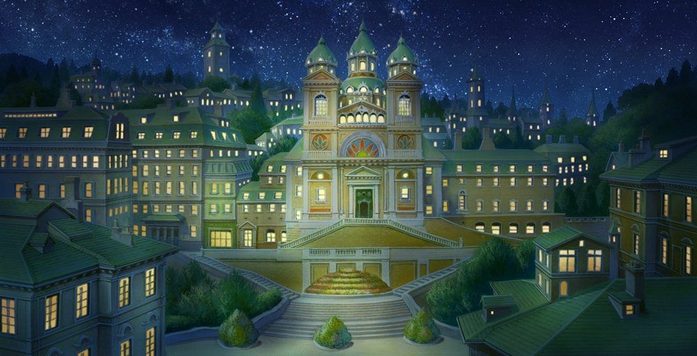 Tharsis, Night Art from Etrian Odyssey IV: Legends of the Titan