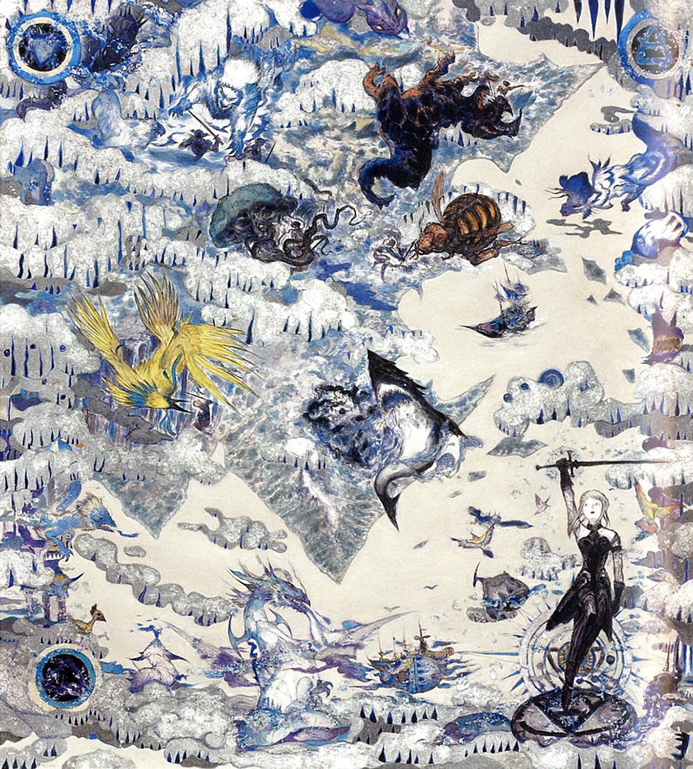 Amano Promo Illustration from Final Fantasy XI: Seekers of Adoulin