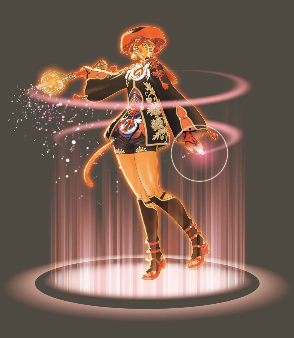 Geomancer Mithra Art from Final Fantasy XI: Seekers of Adoulin