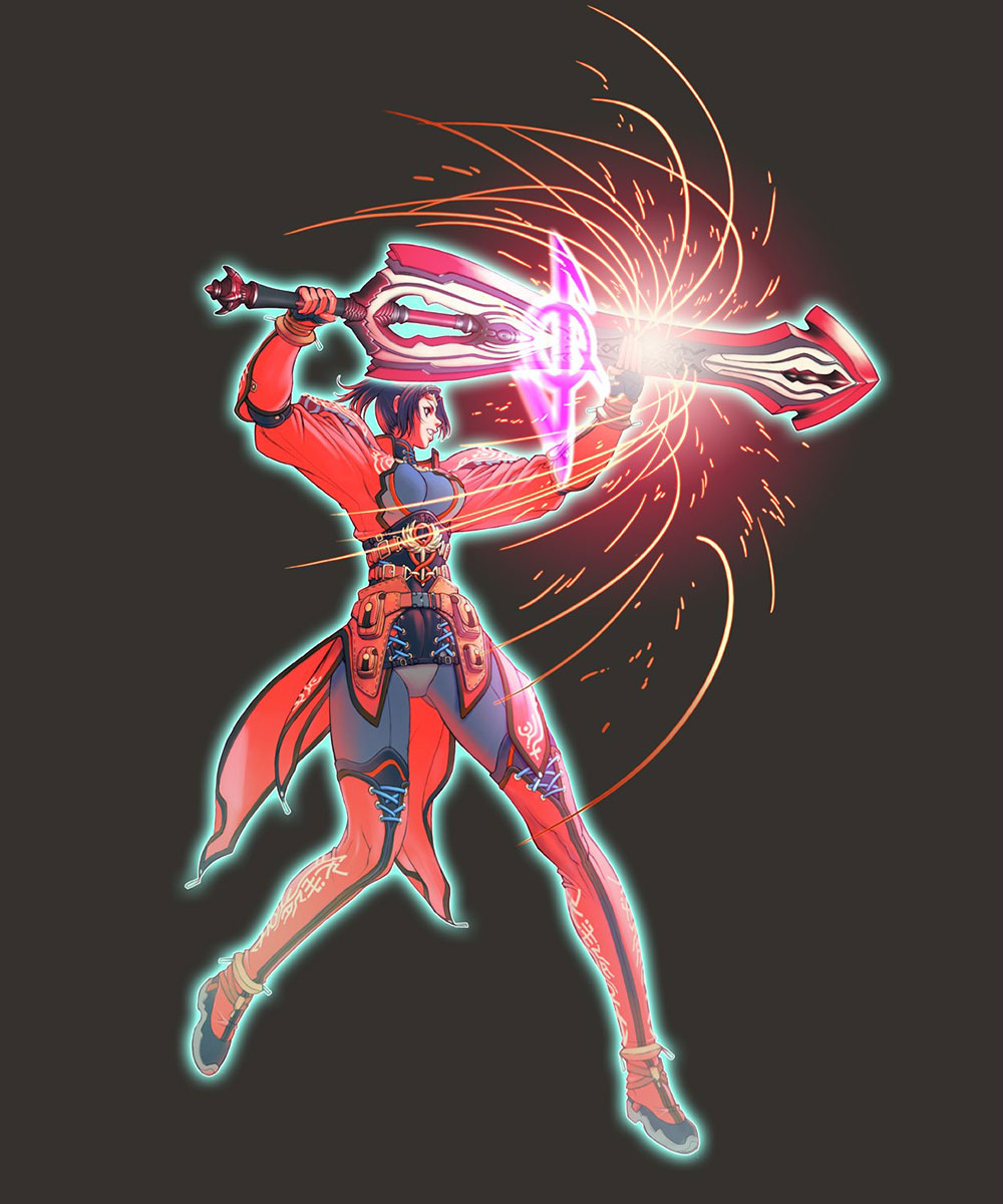 Rune Fencer Hume Female Art from Final Fantasy XI: Seekers of Adoulin