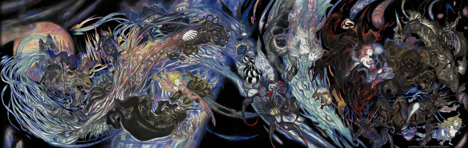 Big Bang Art from Final Fantasy XV