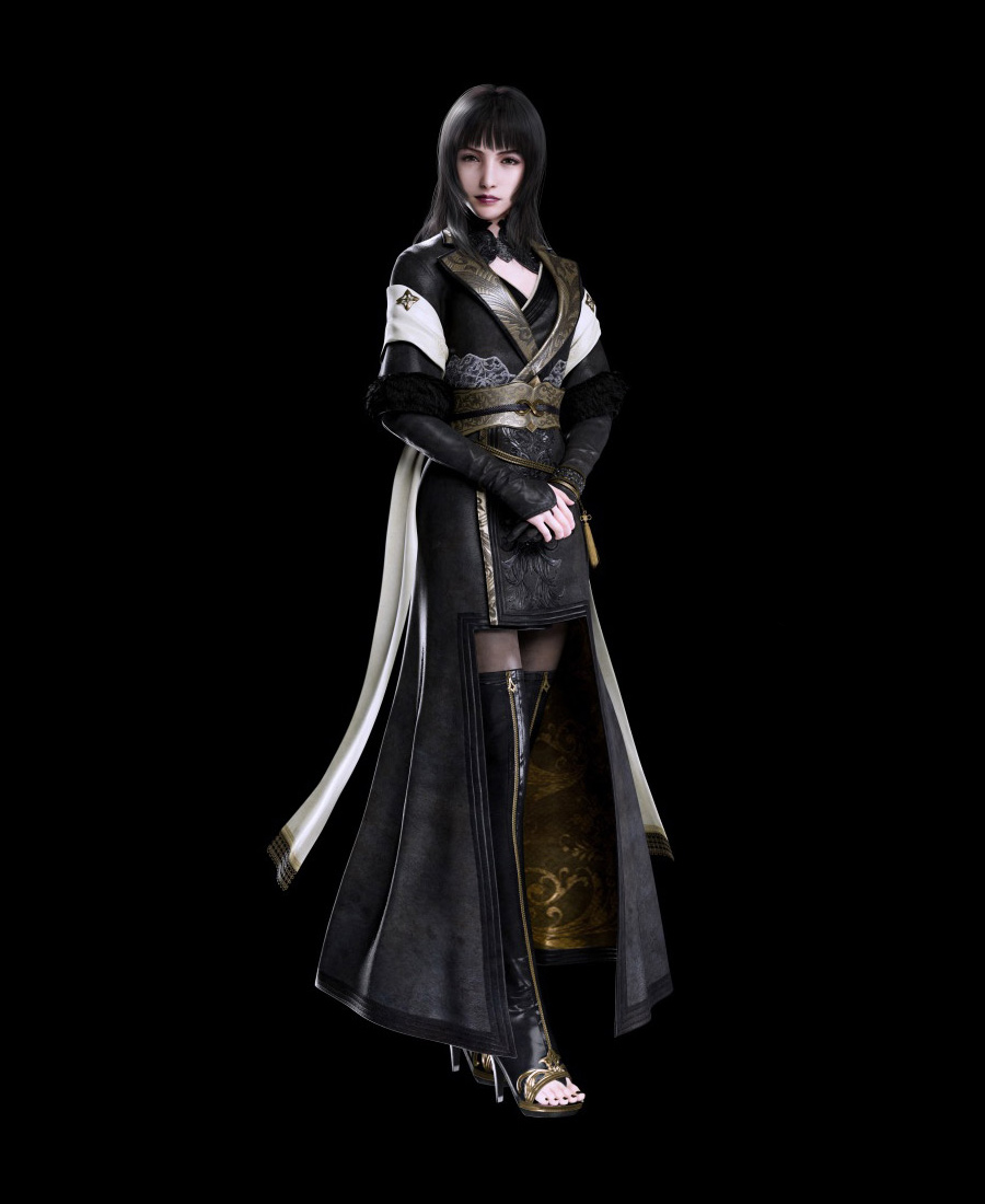 Gentiana Art from Final Fantasy XV