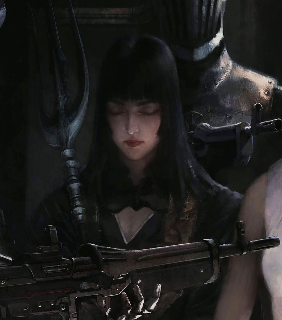 Gentiana Art from Final Fantasy XV