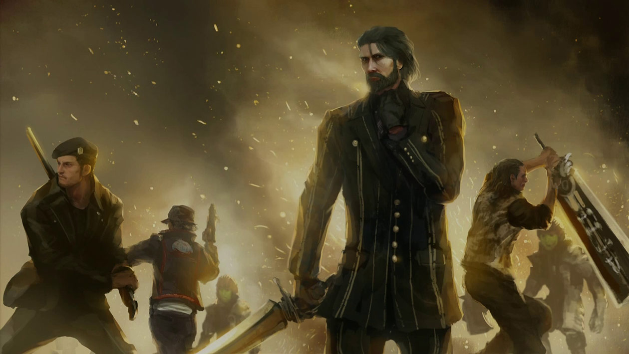 Young King Regis Art from Final Fantasy XV