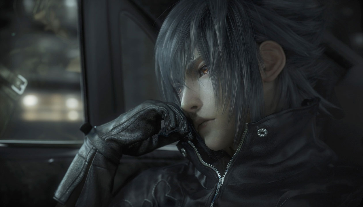 Noctis Face CG Art from Final Fantasy XV