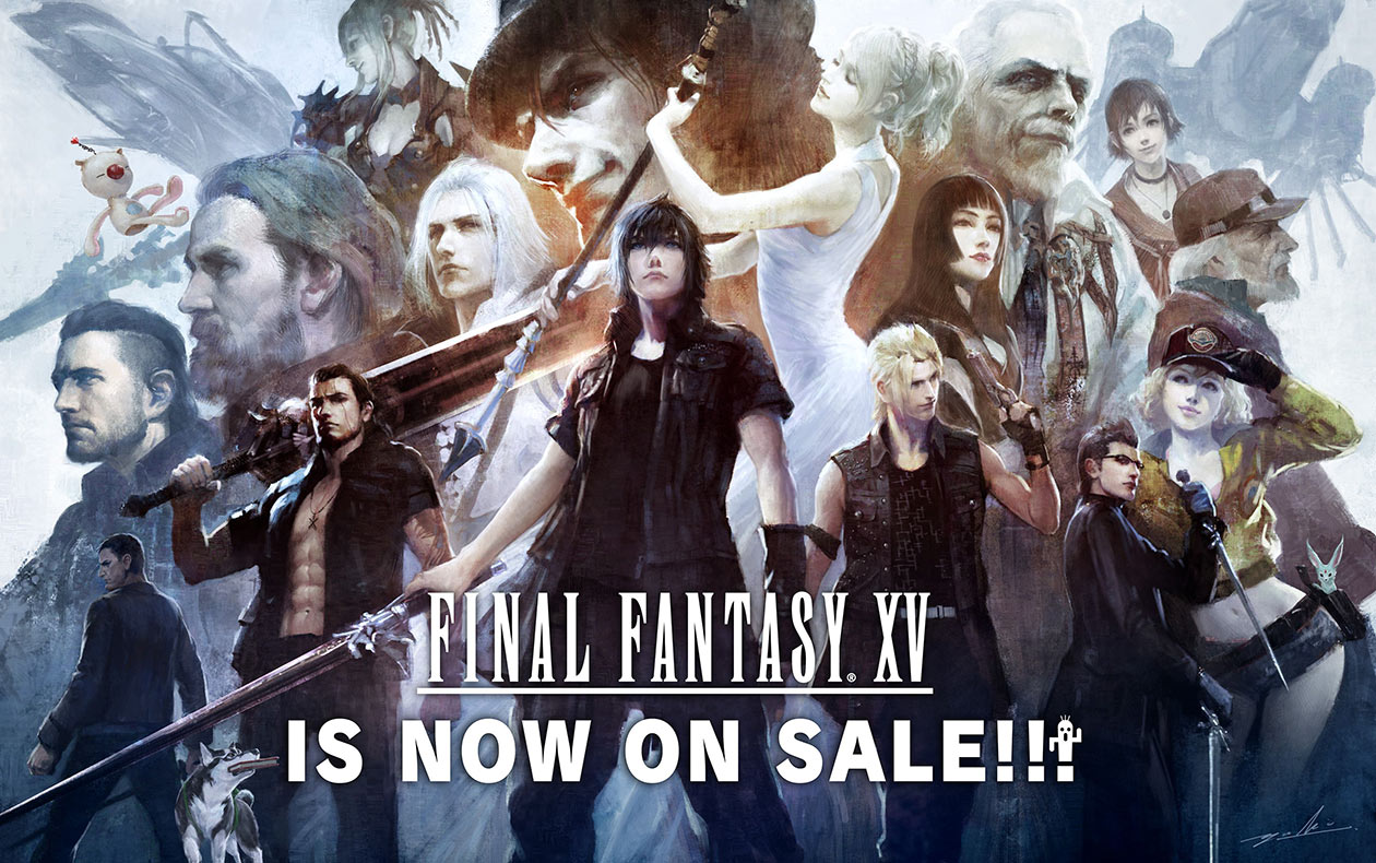 Now on Sale Art from Final Fantasy XV
