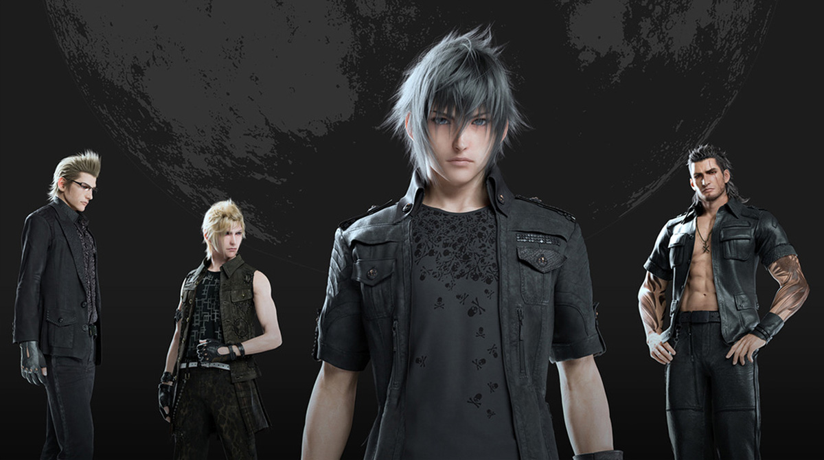 Party Members Art from Final Fantasy XV