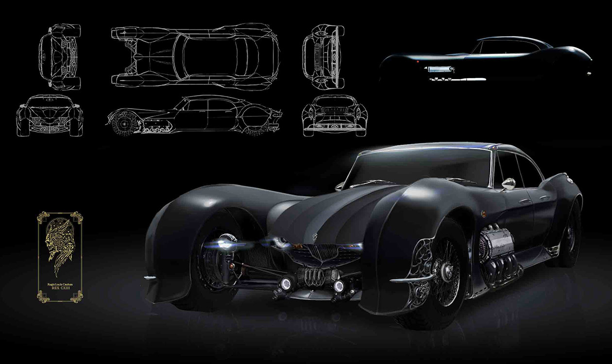 Regalia Concept Art from Final Fantasy XV