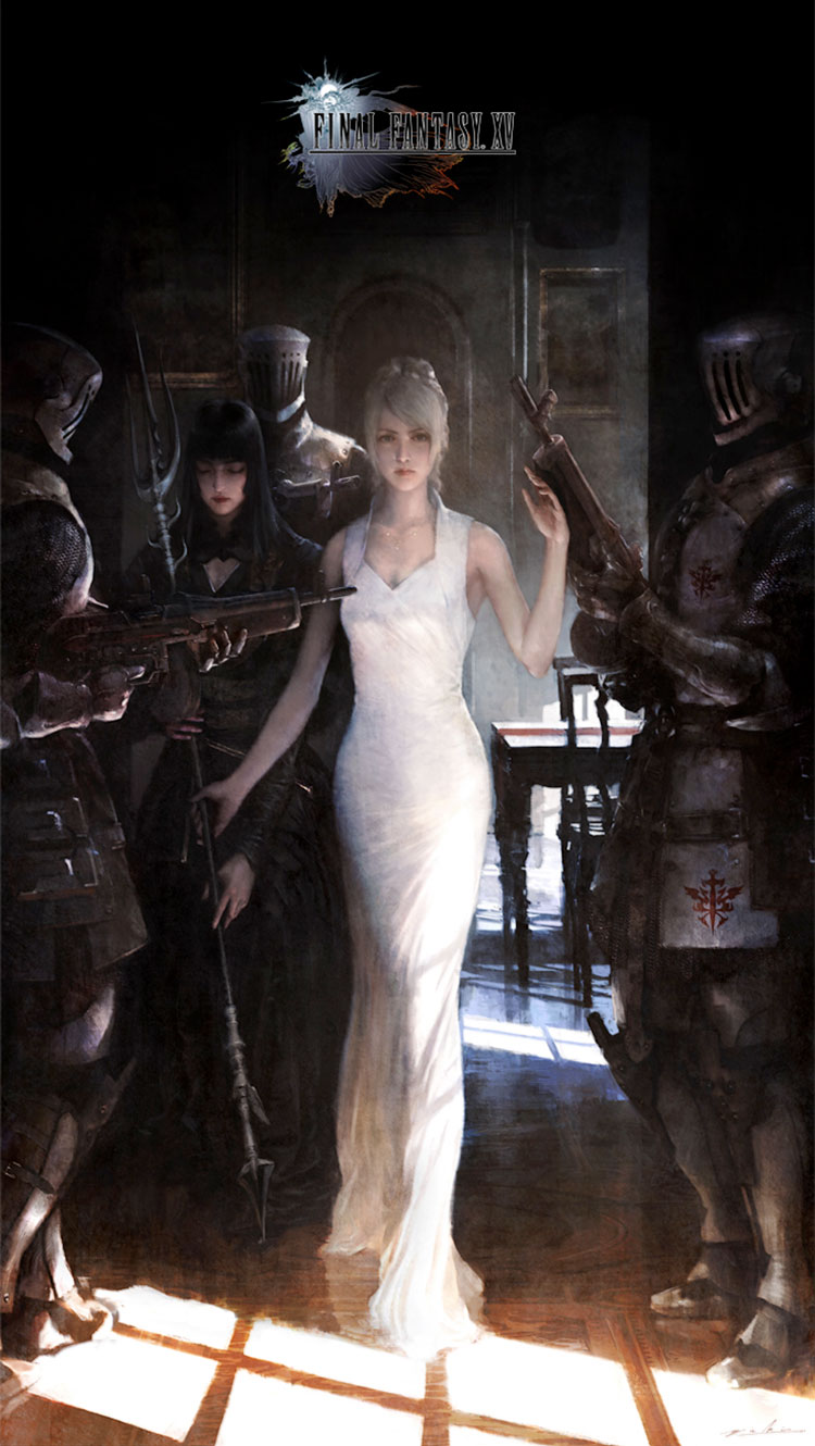 TGS Luna Key Visual Art from Final Fantasy XV