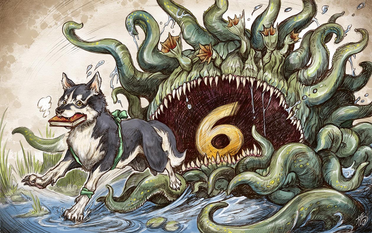 Umbra & Malboro Art from Final Fantasy XV
