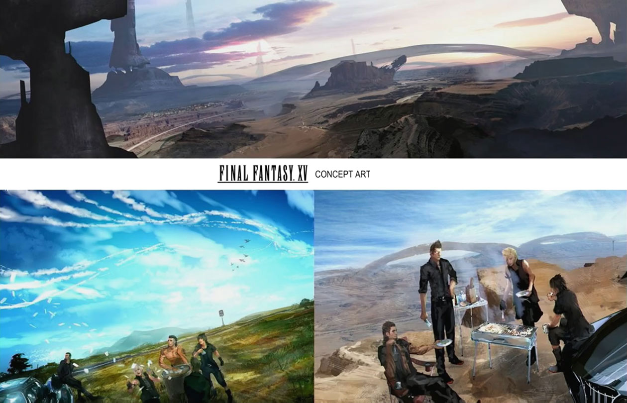 World Setting Art from Final Fantasy XV