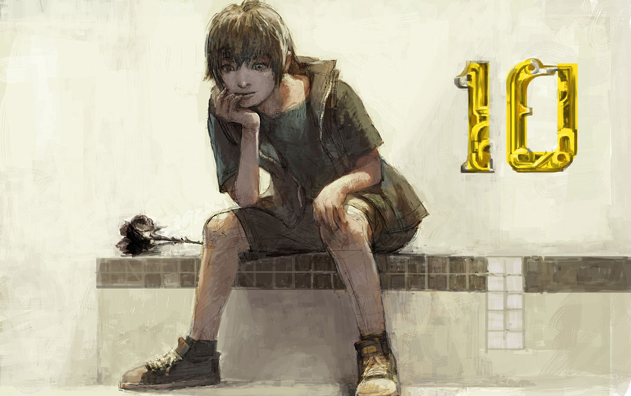 Young Noctis Art from Final Fantasy XV
