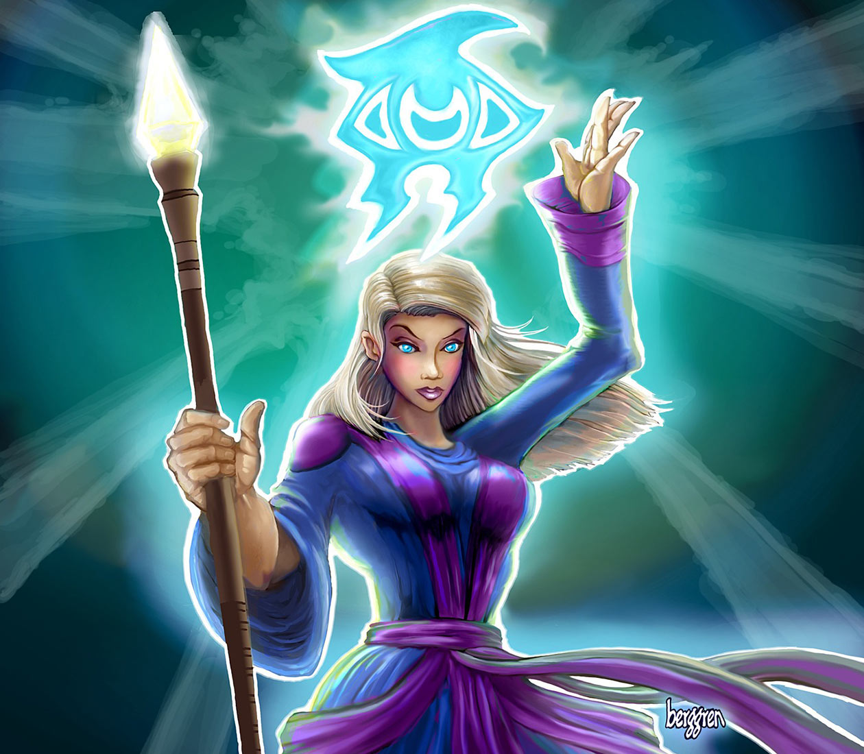 Arcane Intellect Art from Hearthstone: Heroes of Warcraft