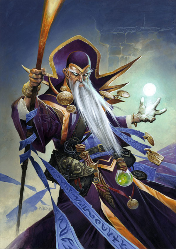 Archmage Antonidas Art from Hearthstone: Heroes of Warcraft