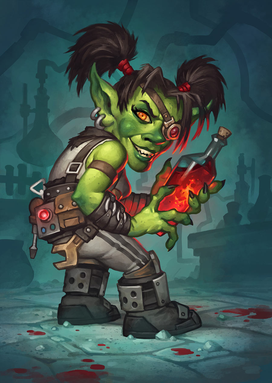 Blackwing Technician Art from Hearthstone: Heroes of Warcraft