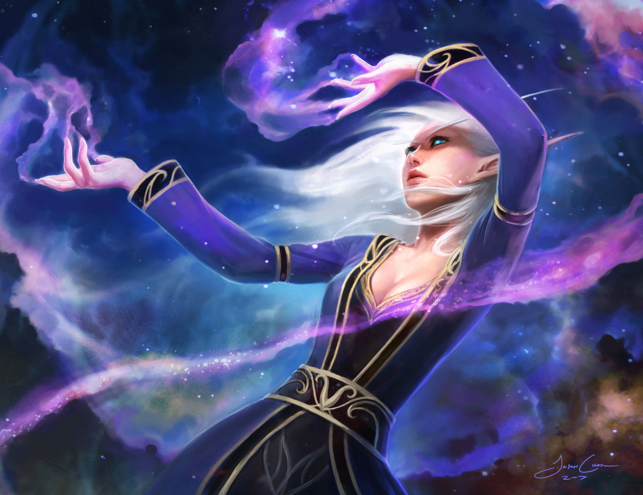 Counterspell Art from Hearthstone: Heroes of Warcraft