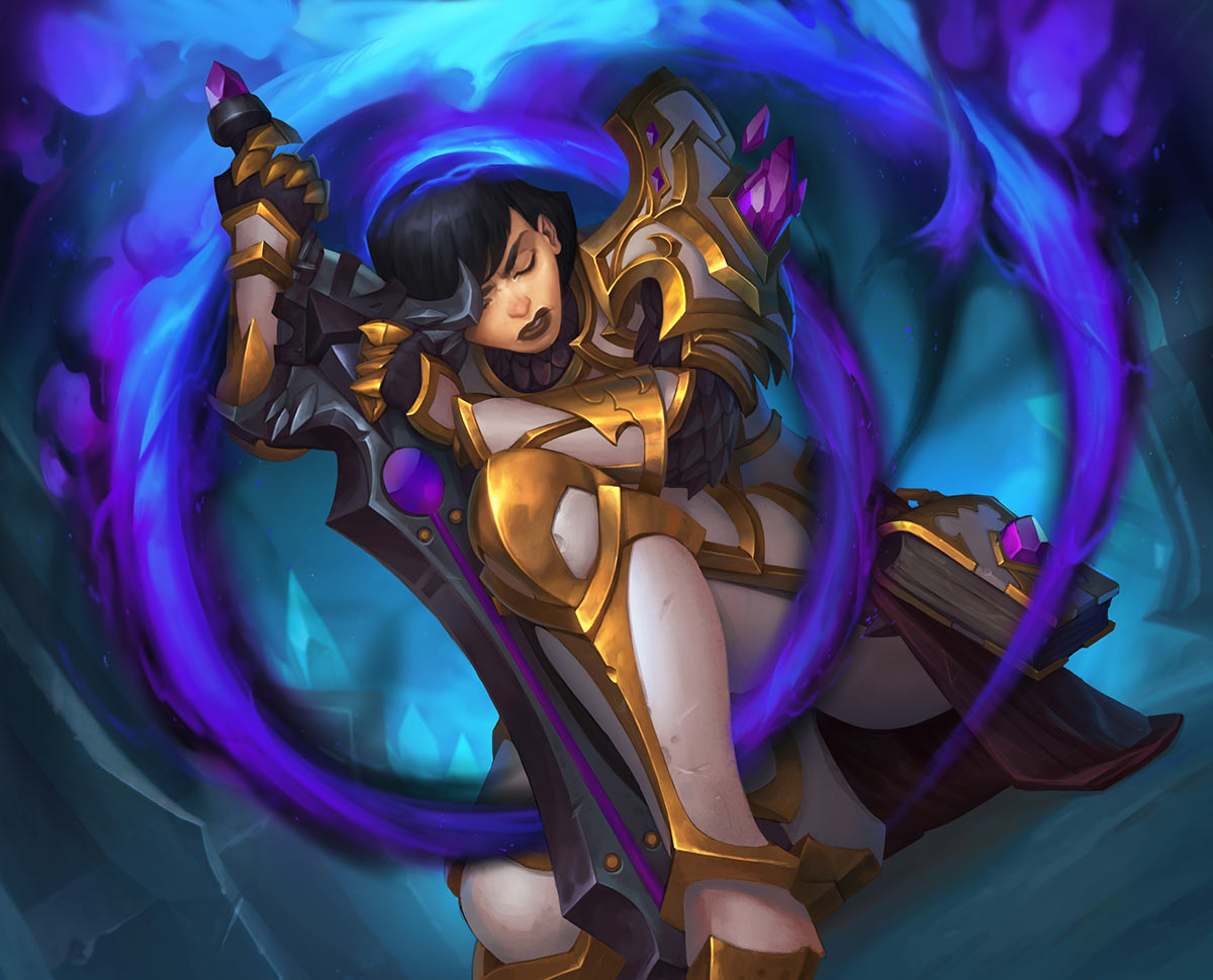 Dark Conviction Art from Hearthstone: Heroes of Warcraft