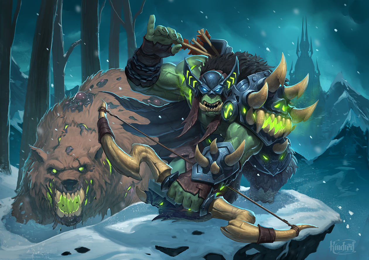Deathstalker Rexxar Art from Hearthstone: Heroes of Warcraft