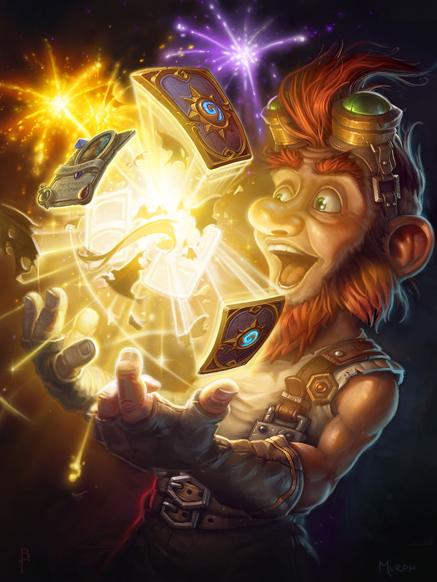 Gnome Art from Hearthstone: Heroes of Warcraft