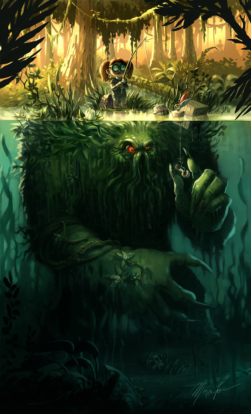 Go Fish Art from Hearthstone: Heroes of Warcraft