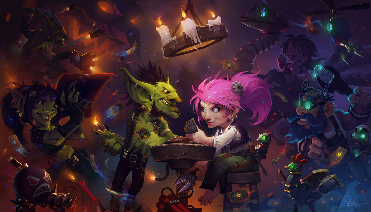 Goblins vs Gnomes Art from Hearthstone: Heroes of Warcraft