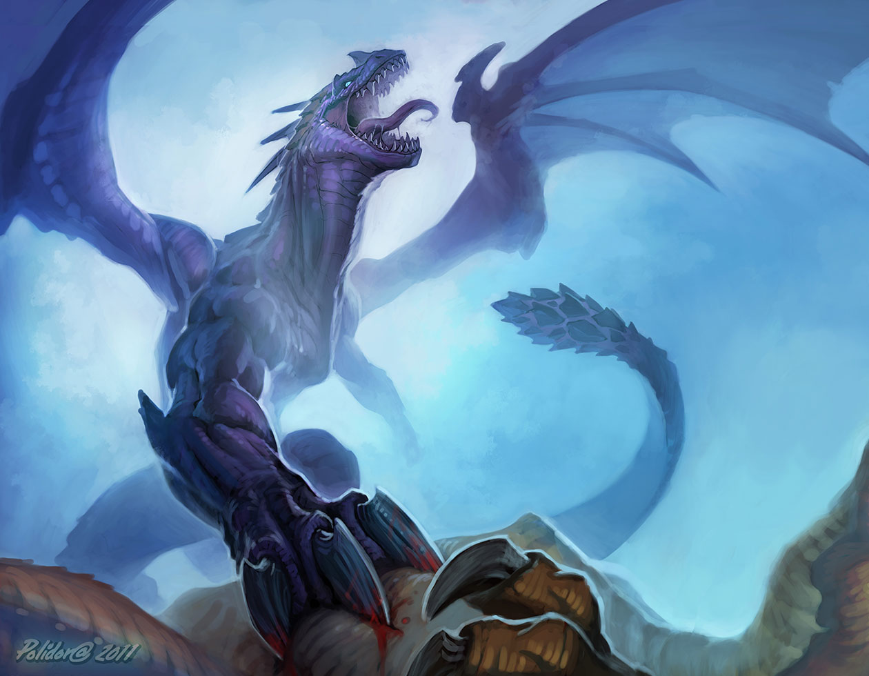 Hungry Dragon Art from Hearthstone: Heroes of Warcraft