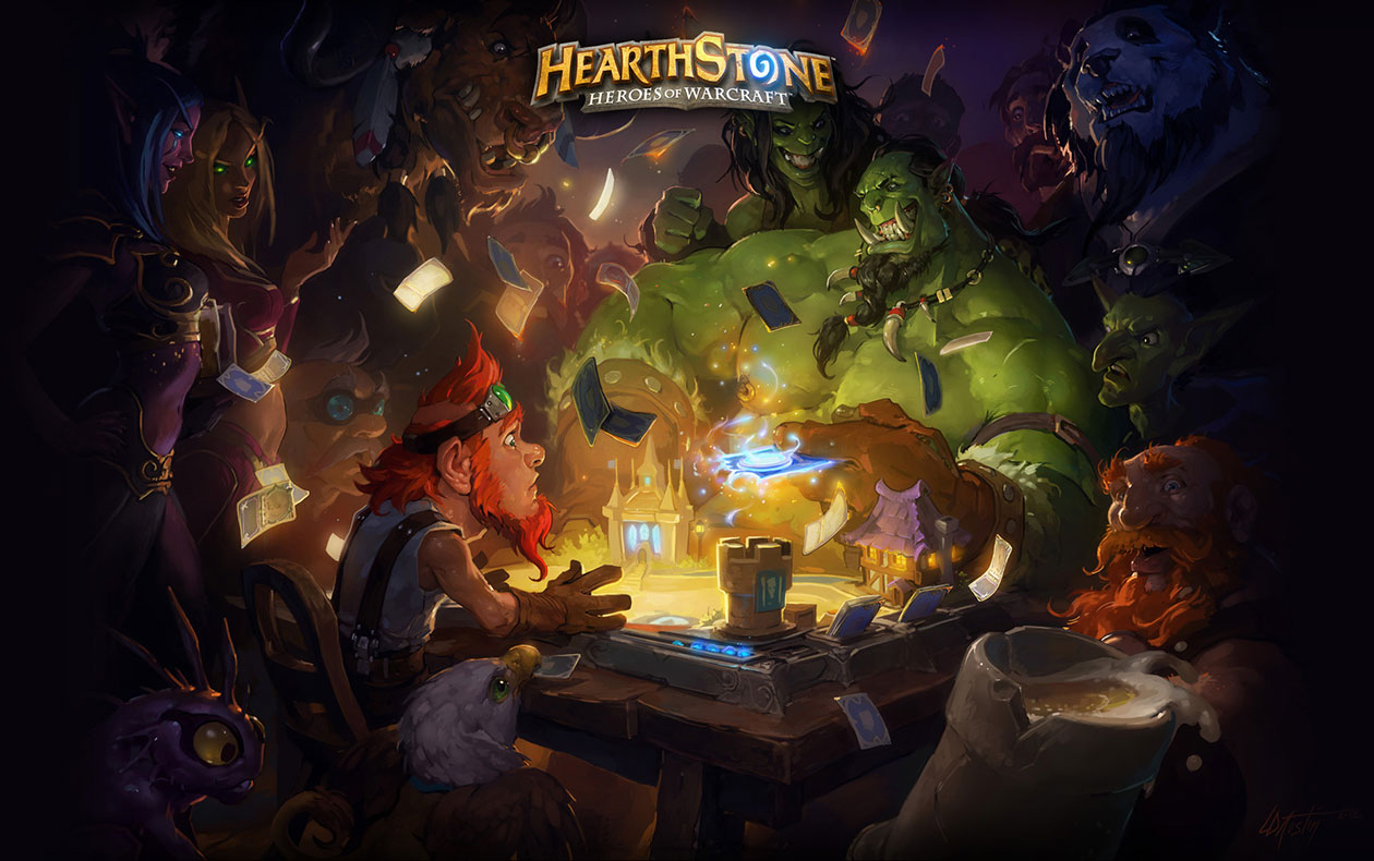 Promo Art from Hearthstone: Heroes of Warcraft