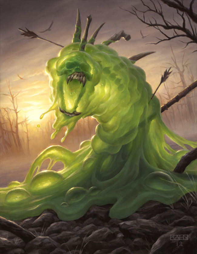 Acidic Swamp Ooze Art from Hearthstone: Heroes of Warcraft