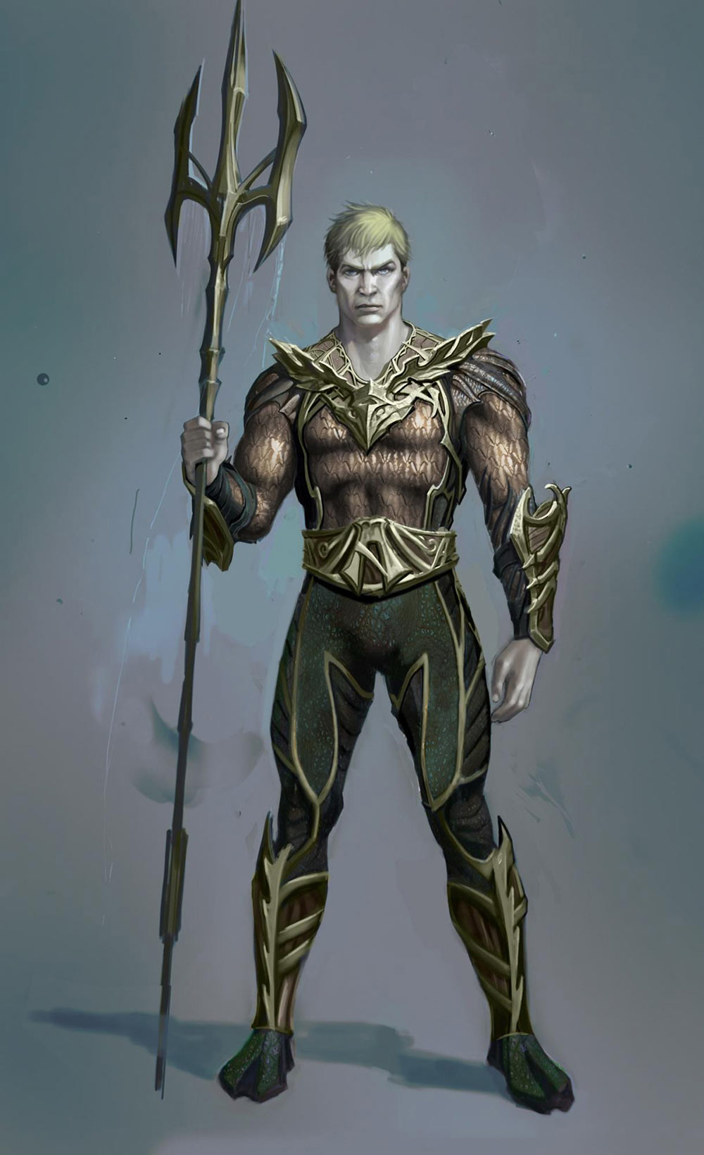 Aquaman Concept Art from Injustice: Gods Among Us