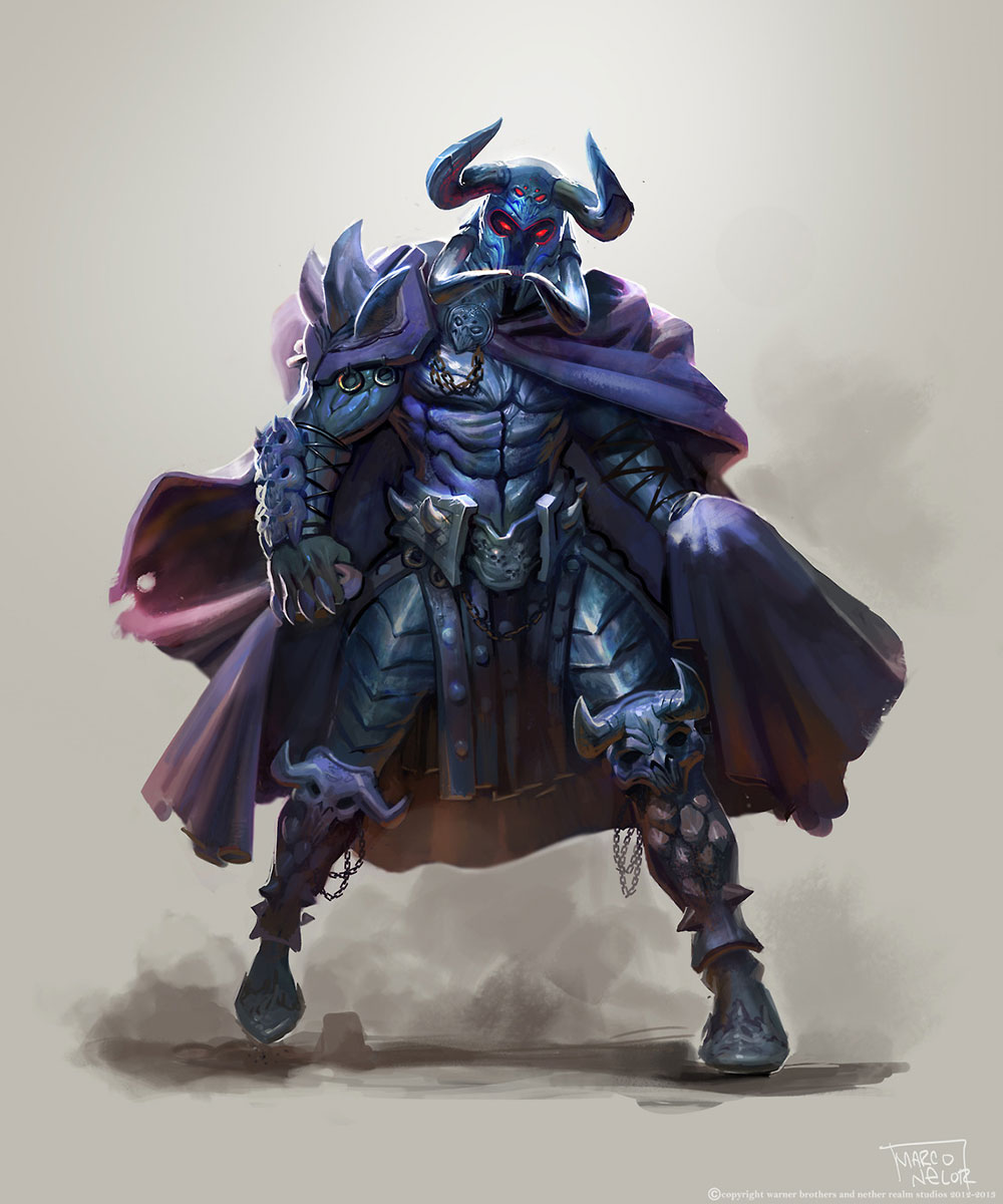 Ares Concept Art from Injustice: Gods Among Us